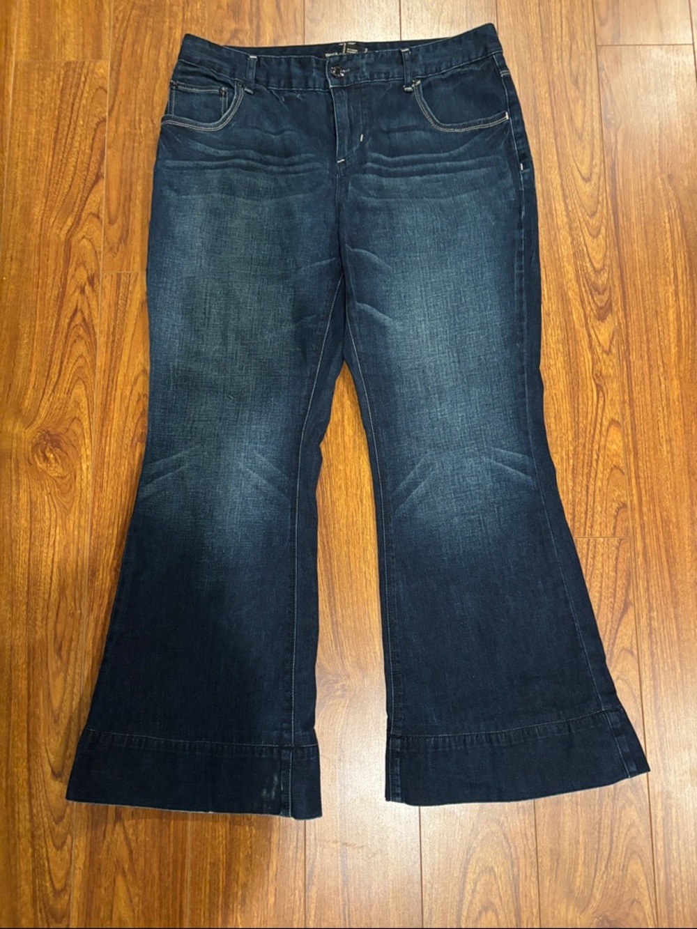 Dark Blue Women's Bootcut Jeans